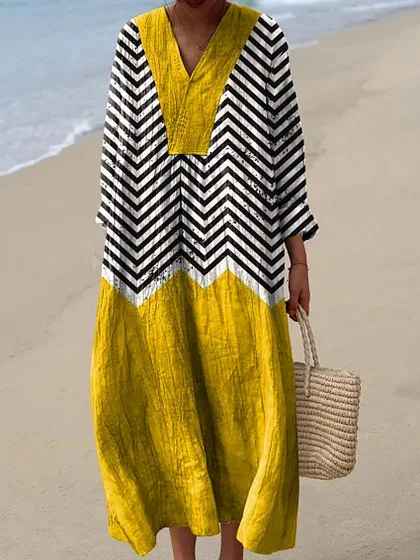 Vestido estampado brisa de verano