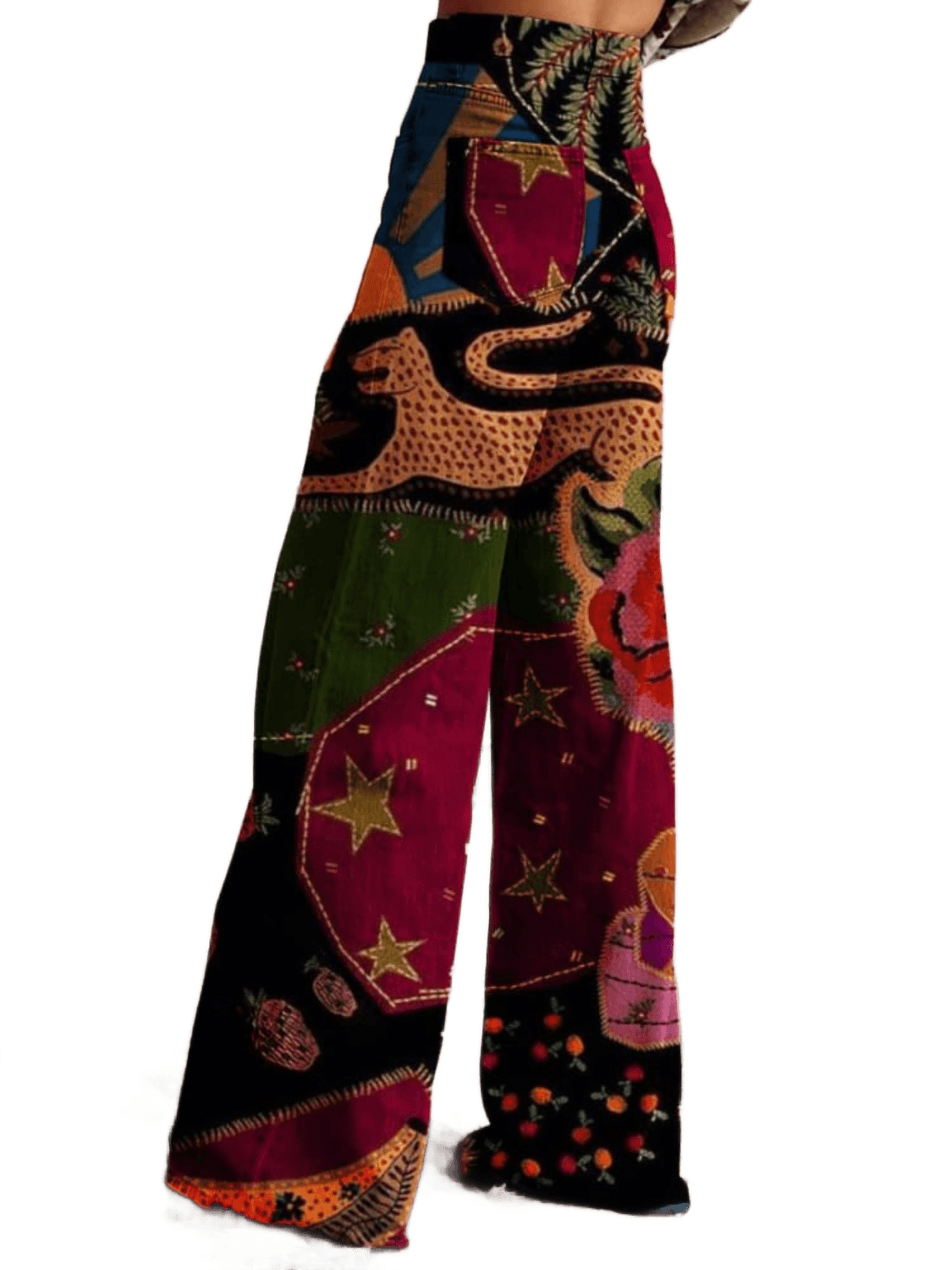 Léna - Pantaloni Boho Chic