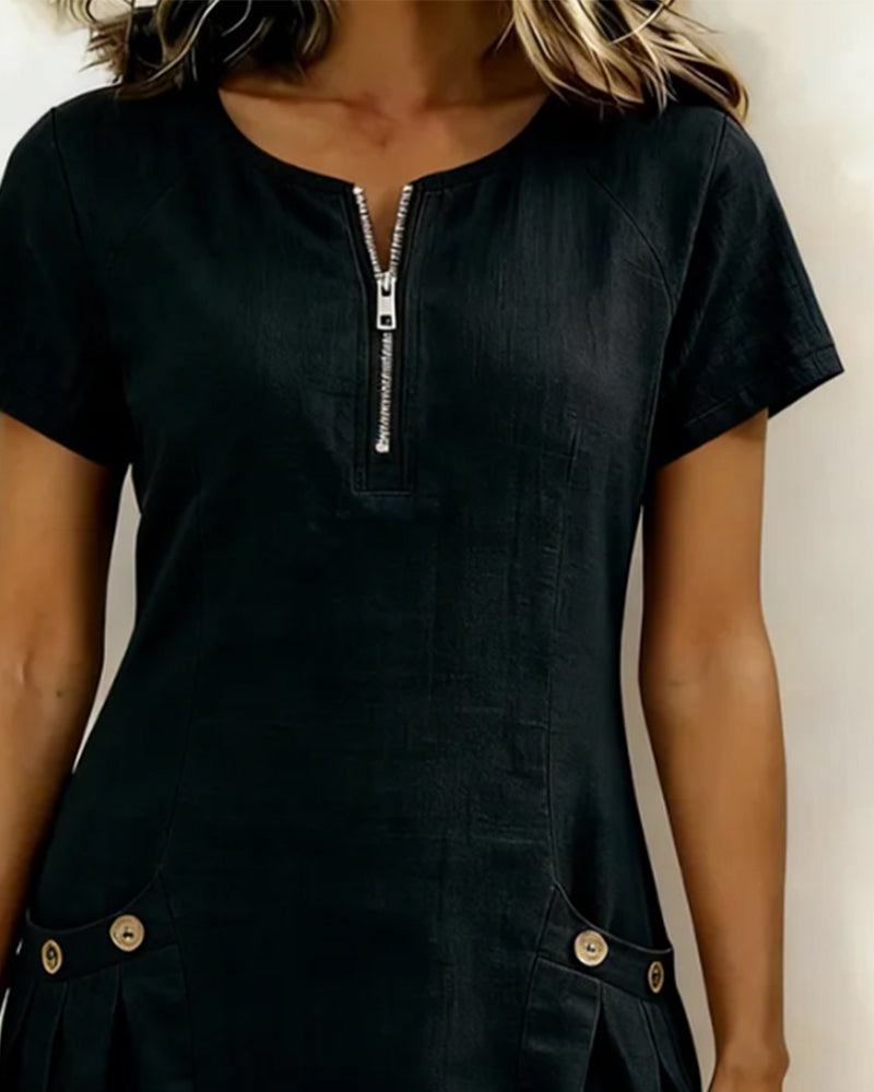 Abito Lina™ — L'eleganza naturale nella vita quotidiana