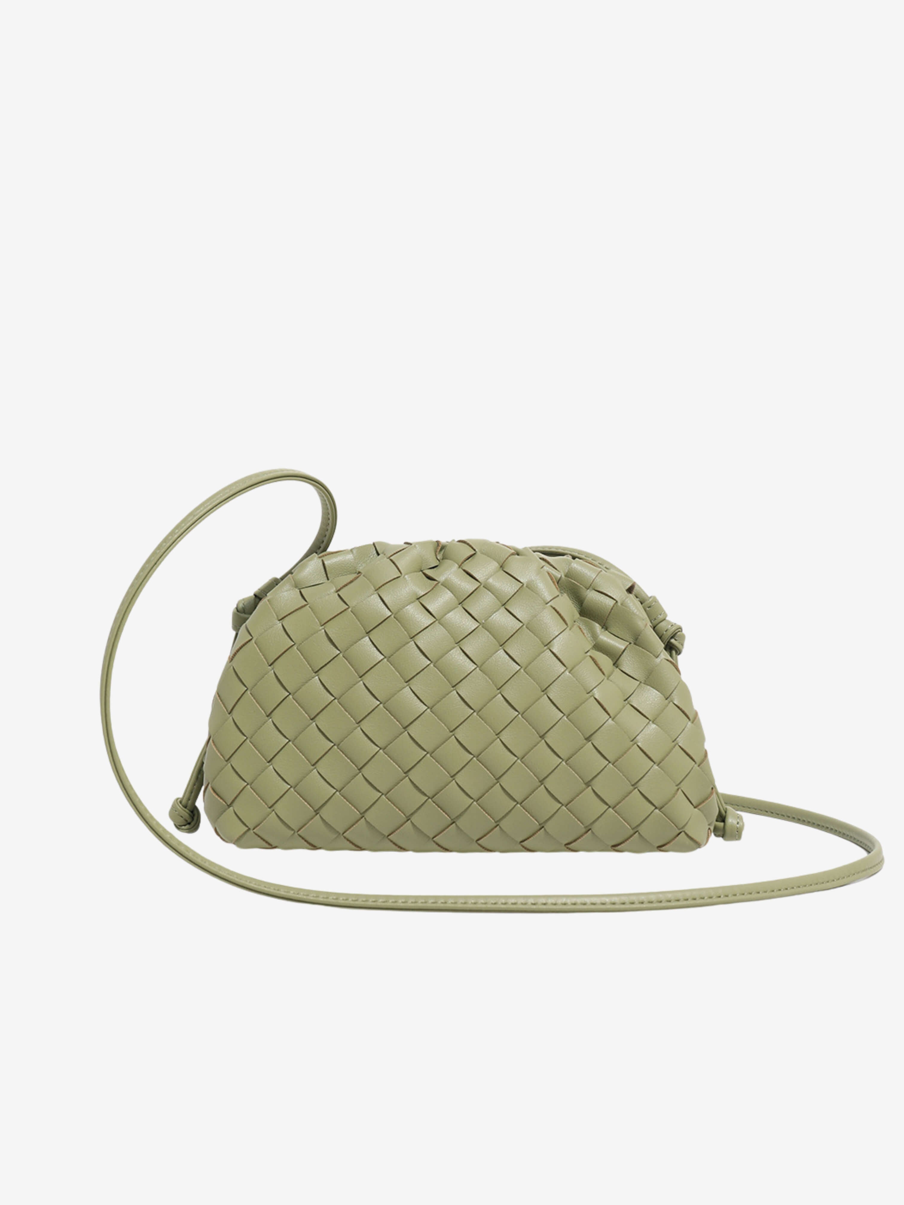 Heleina | Borsa a tracolla intrecciata elegante