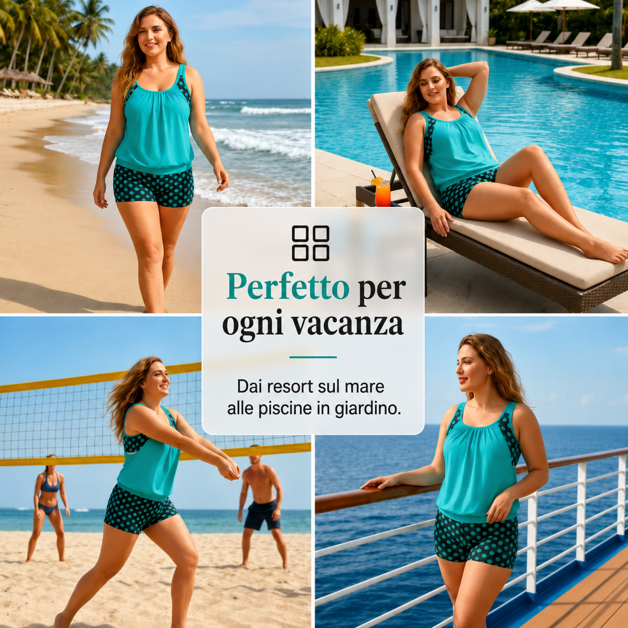 Nerea - Set Tankini Modellante