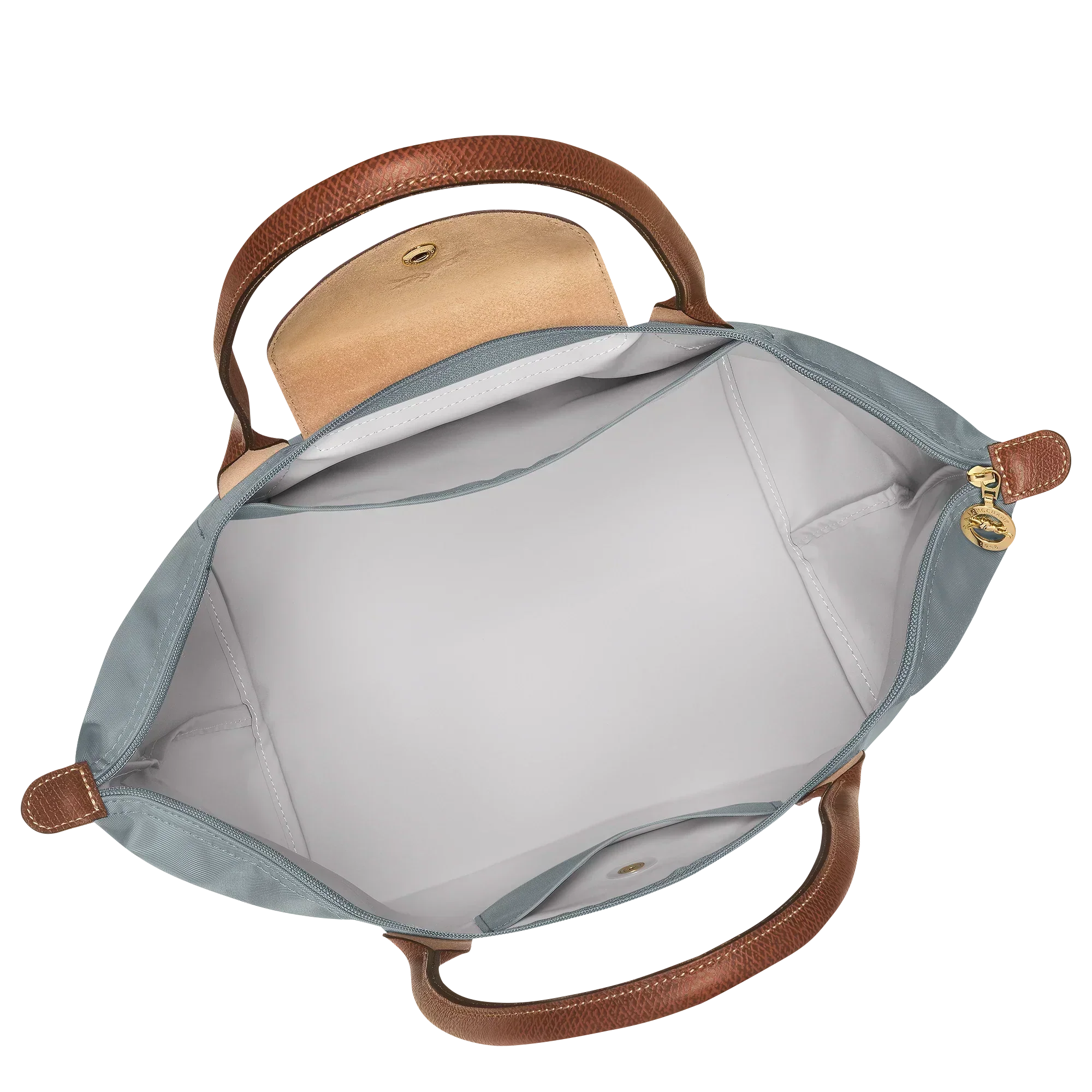 Longchamp - Grande Le Pliage Tote, Acciaio