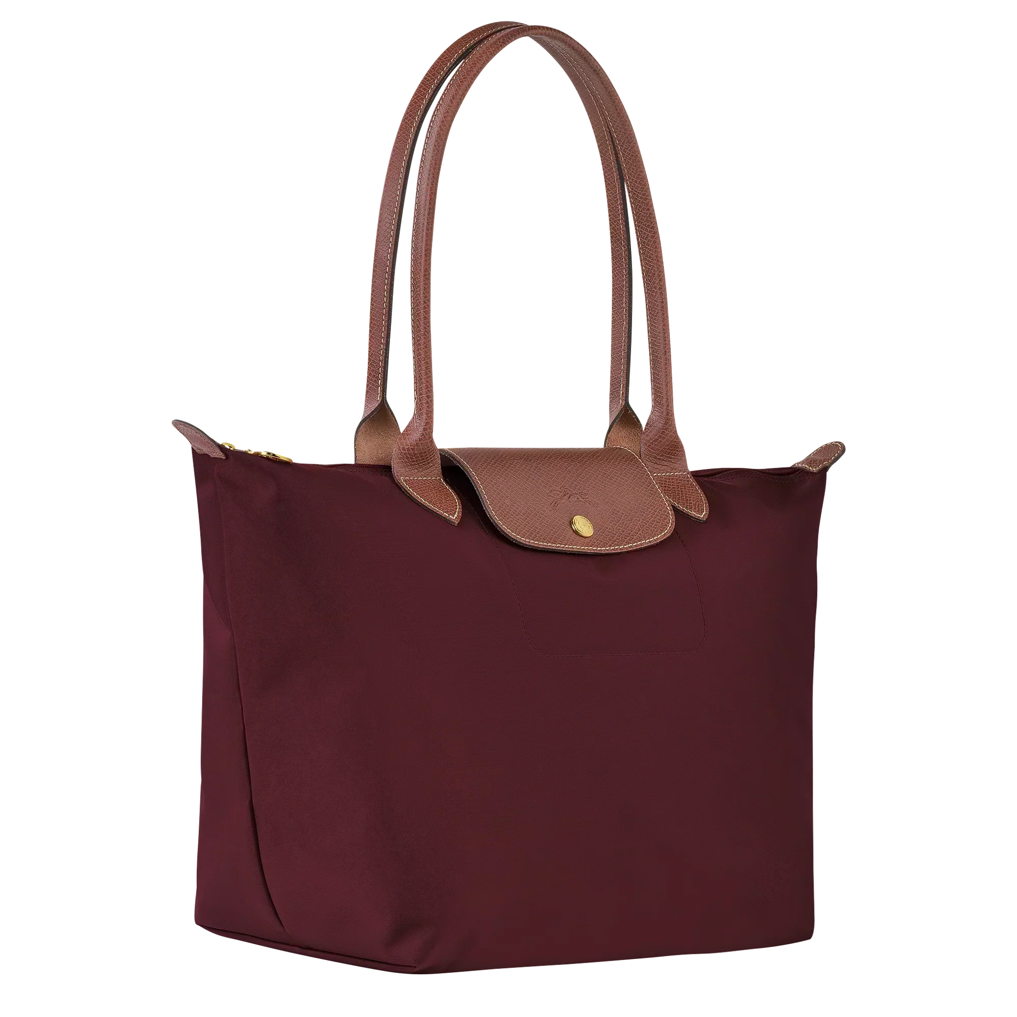Longchamp - Grande Le Pliage Tote, Bordò