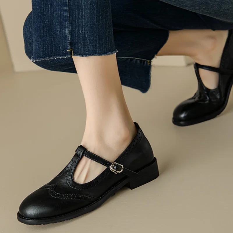 Julia | Zapatos ortopédicos con correa en forma de T