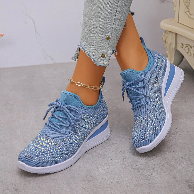 Zapatillas cómodas de malla transpirable