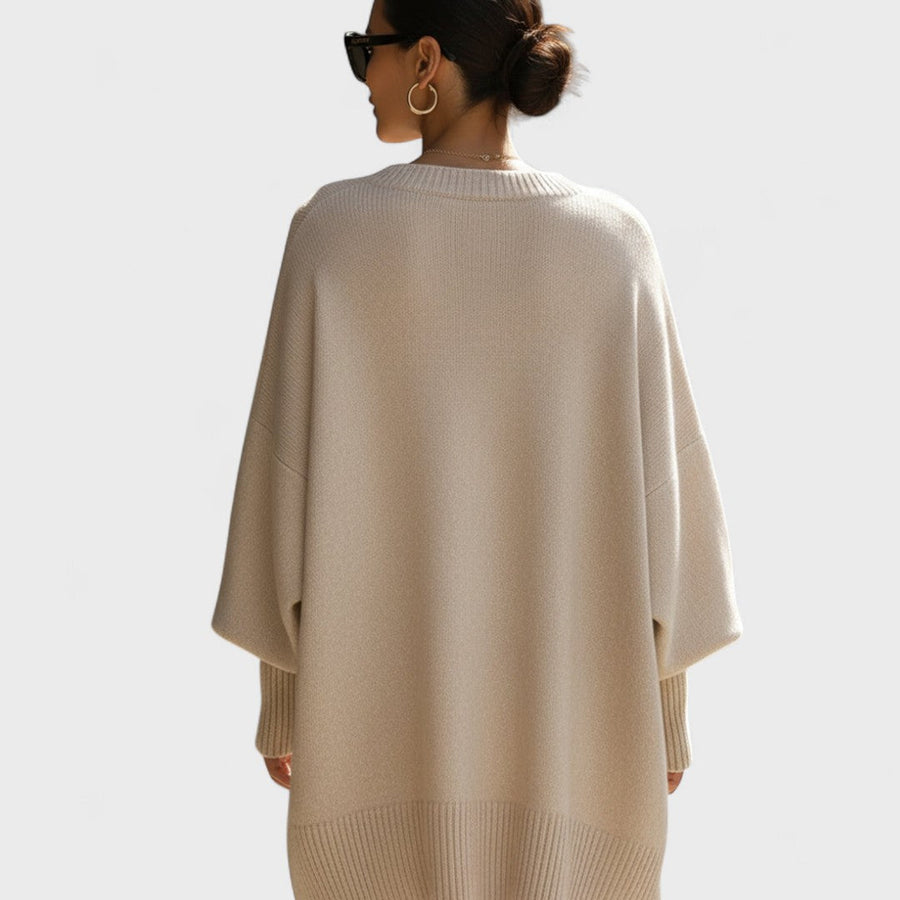 Mandy – Poncho Oversize Eleganza Semplice