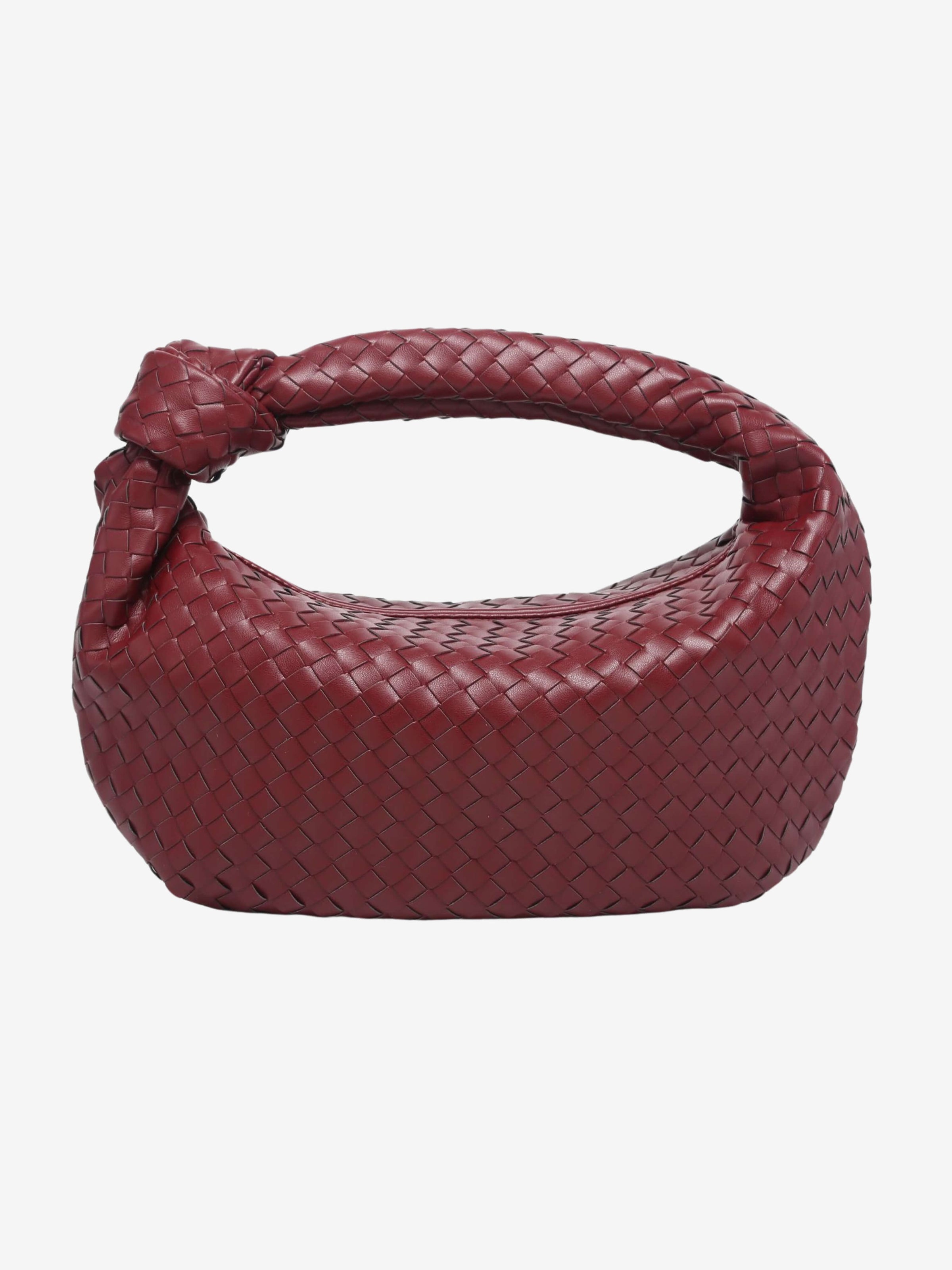 Giselle | Borsa a Spalla Media Intrecciata con Nodo