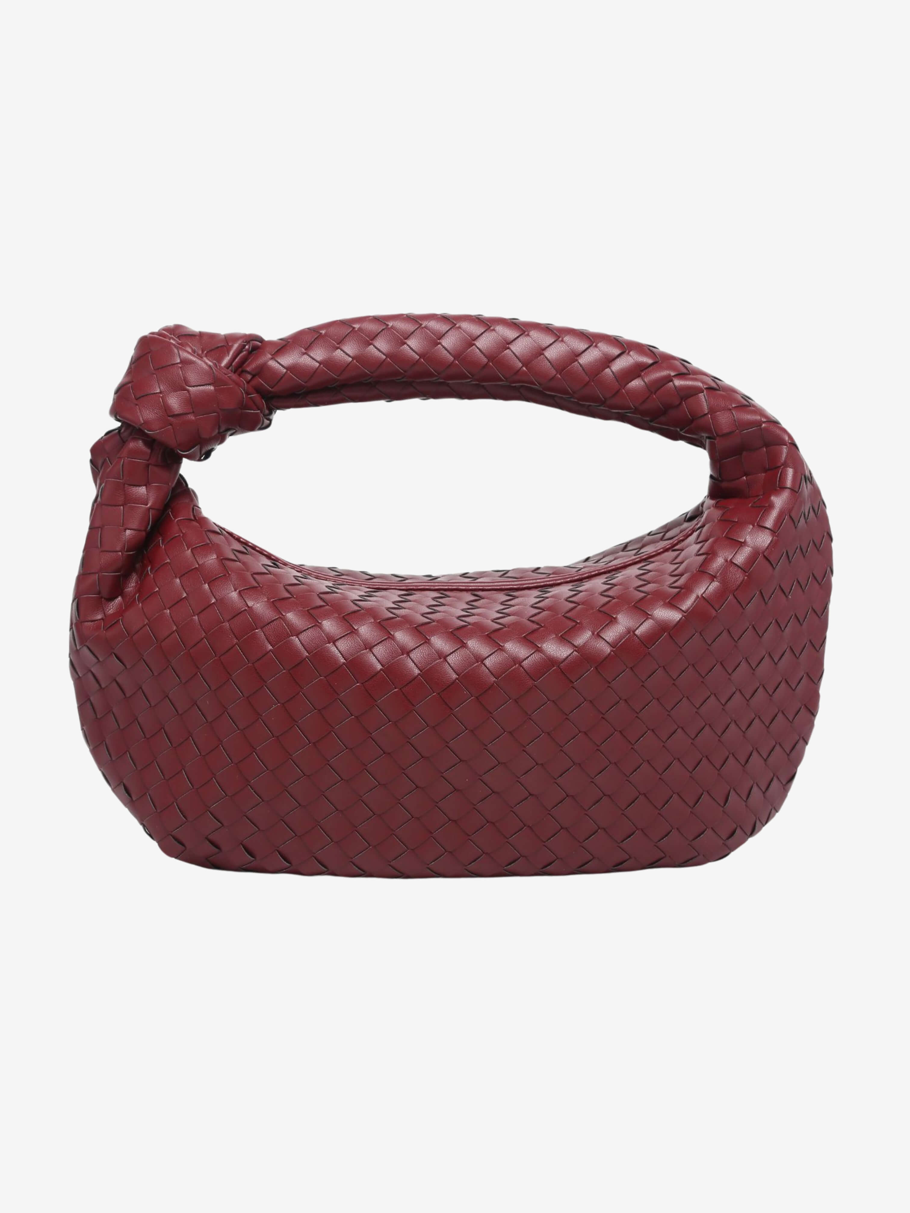 Giselle | Borsa a Spalla Media Intrecciata con Nodo