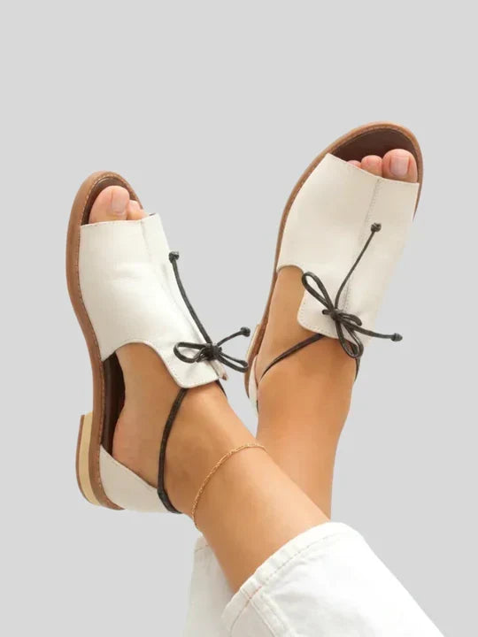 LILLIANA – SANDALI IN PELLE CON CINTURINO