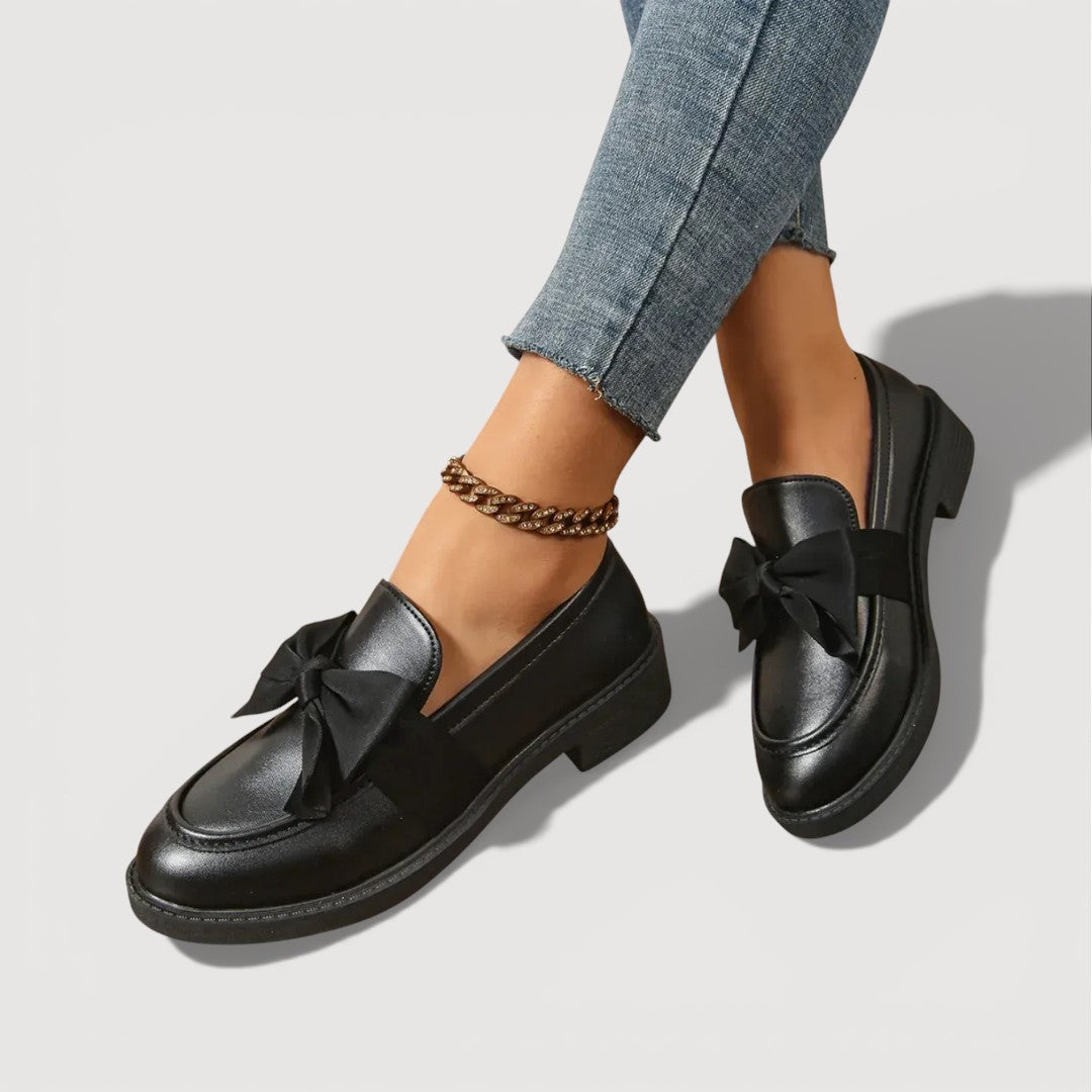 MAERYL | Mocasines con detalle de lazo