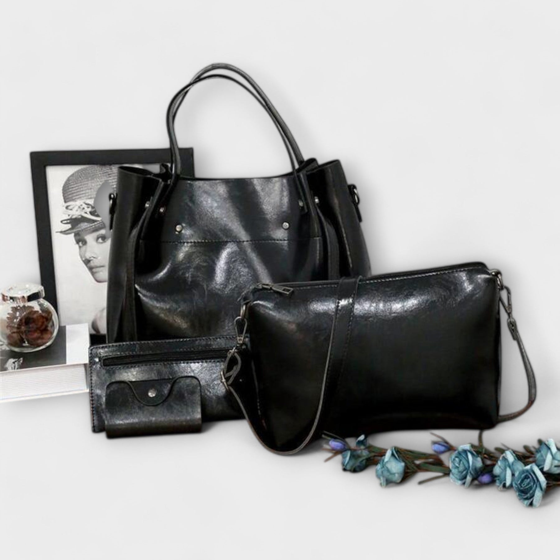 Gianna Boutique - Set di borse vintage in 4 pezzi