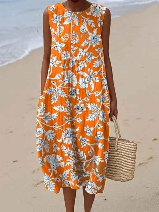 Vestido estampado brisa de verano