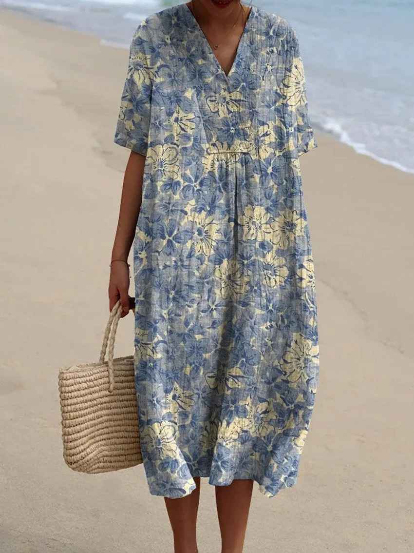 Vestido estampado brisa de verano