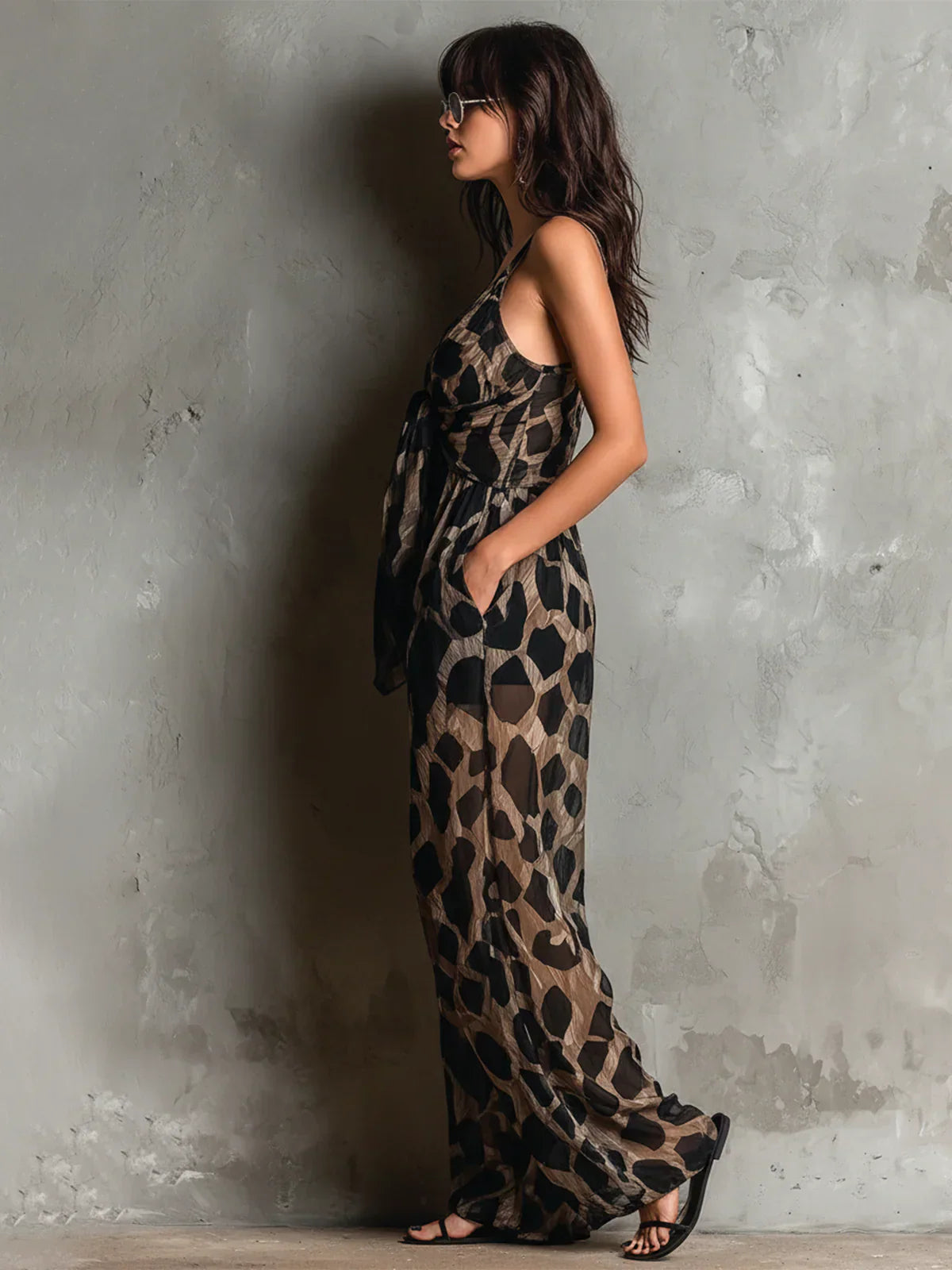 Combinazione Constance Stampa Leopardo