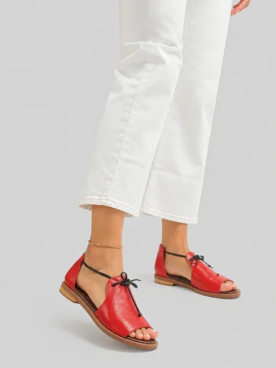 LILLIANA – SANDALI IN PELLE CON CINTURINO