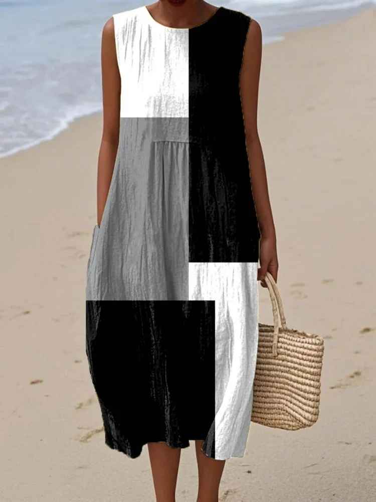 Vestido estampado brisa de verano