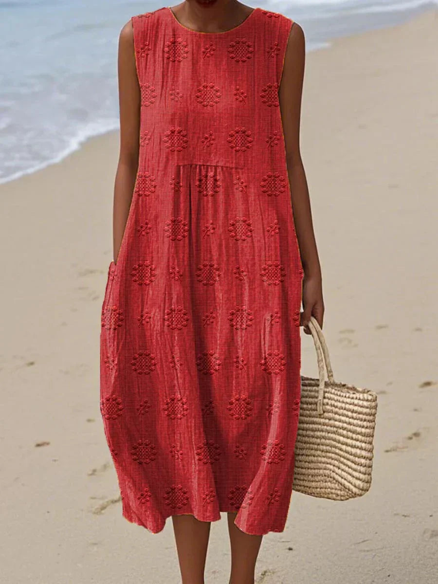 Vestido estampado brisa de verano