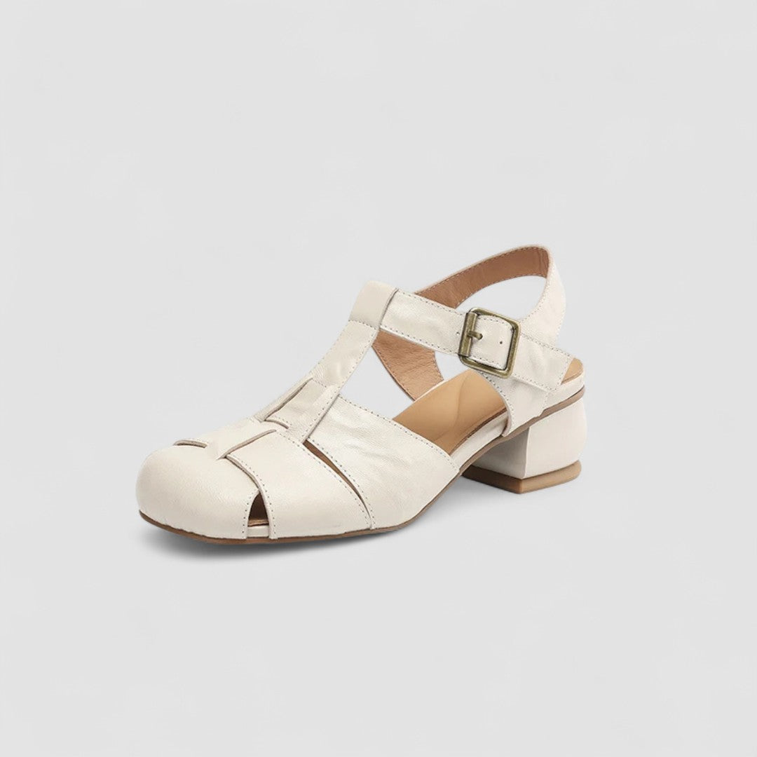 AMELIA | Zapatos ortopédicos Mary Jane en piel genuina