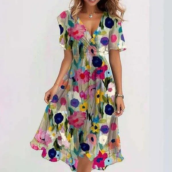 Naomie – Vestido de primavera elegante