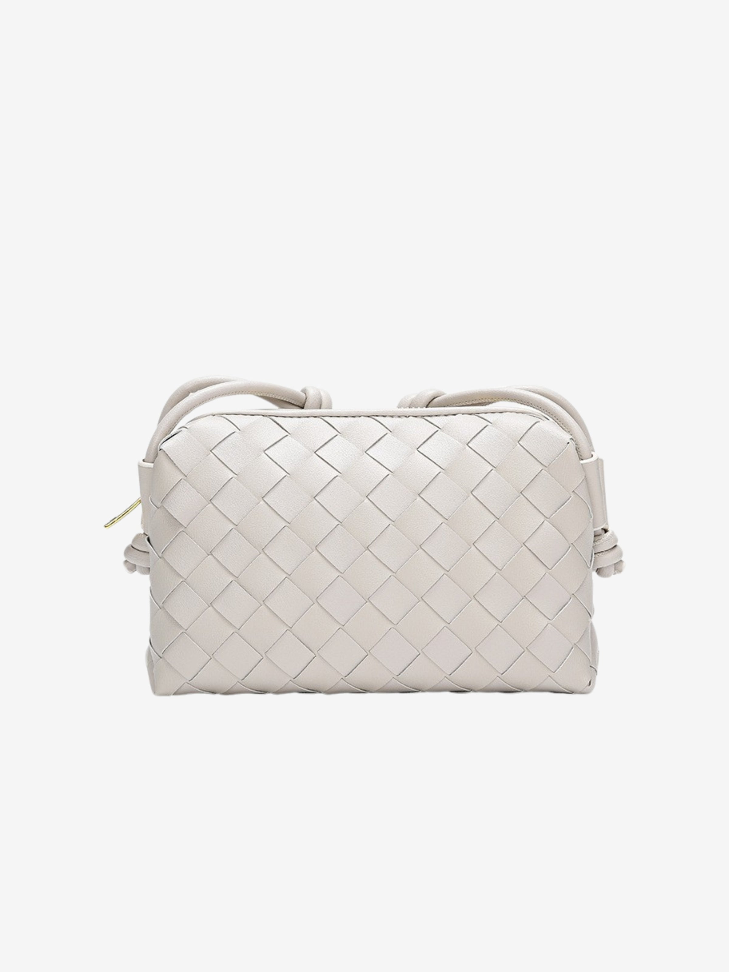 Janna | Borsa a tracolla compatta intrecciata per ogni giorno