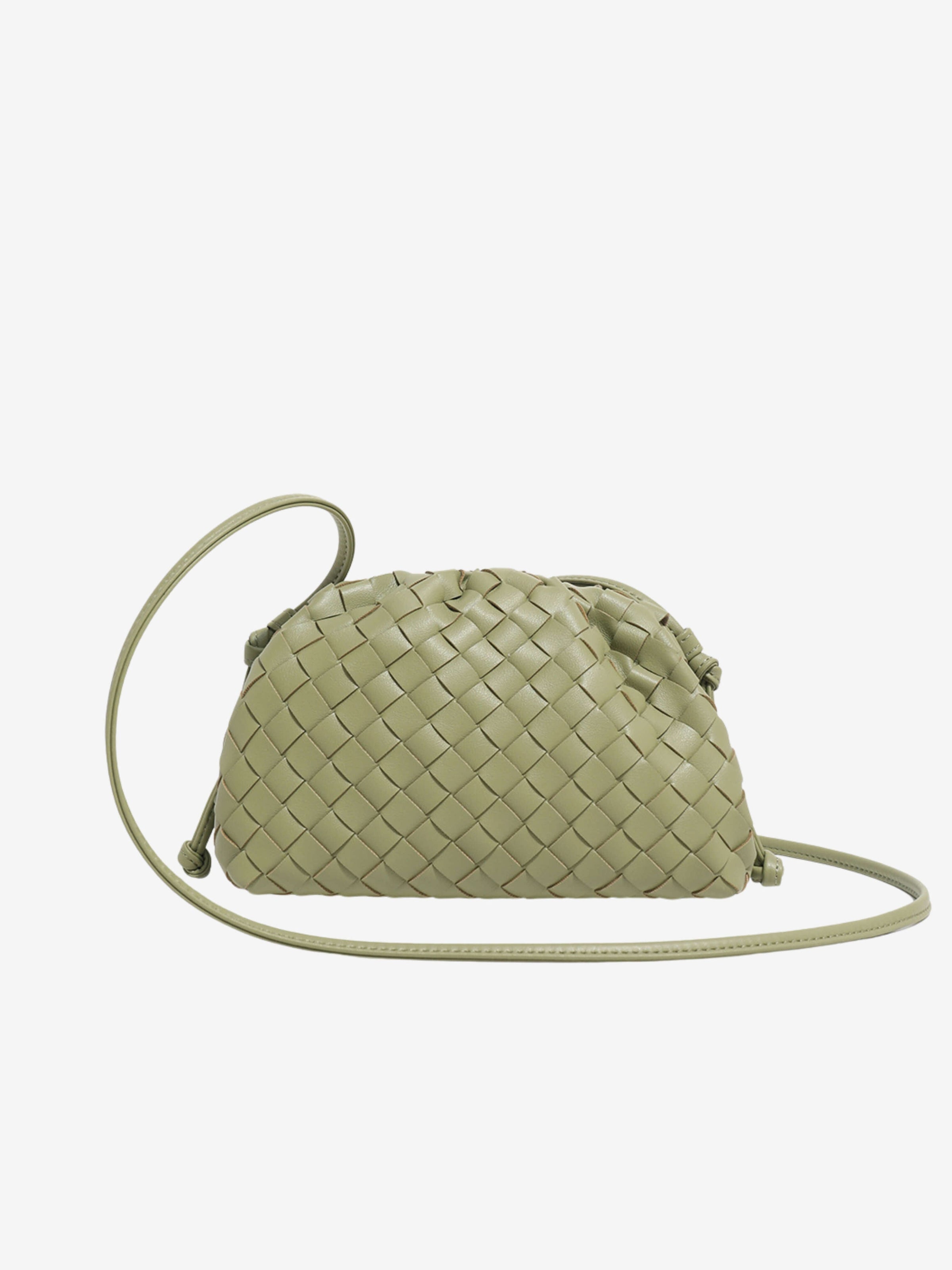 Heleina | Borsa a tracolla intrecciata elegante