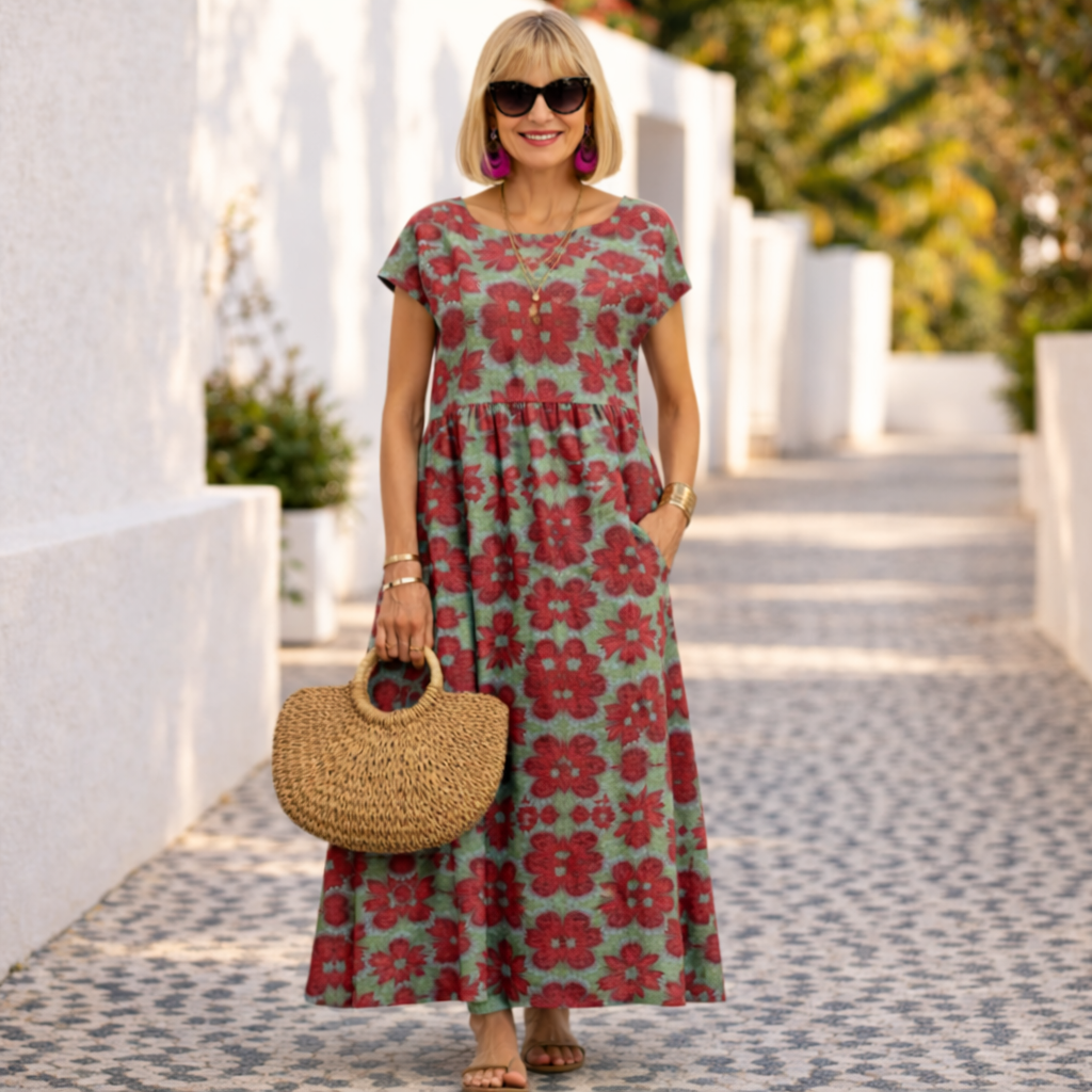 Valencia | Abito floreale chic