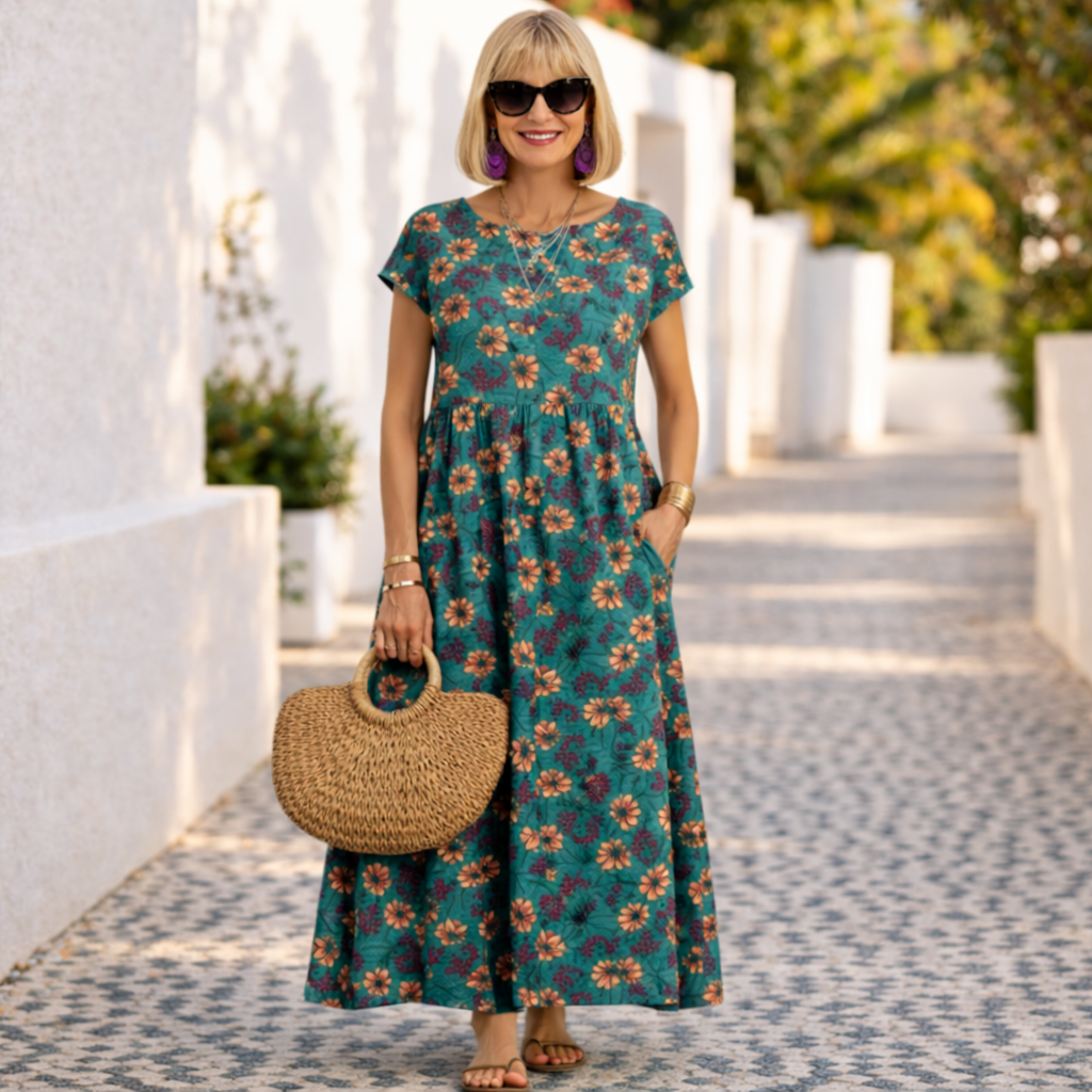 Valencia | Abito floreale chic
