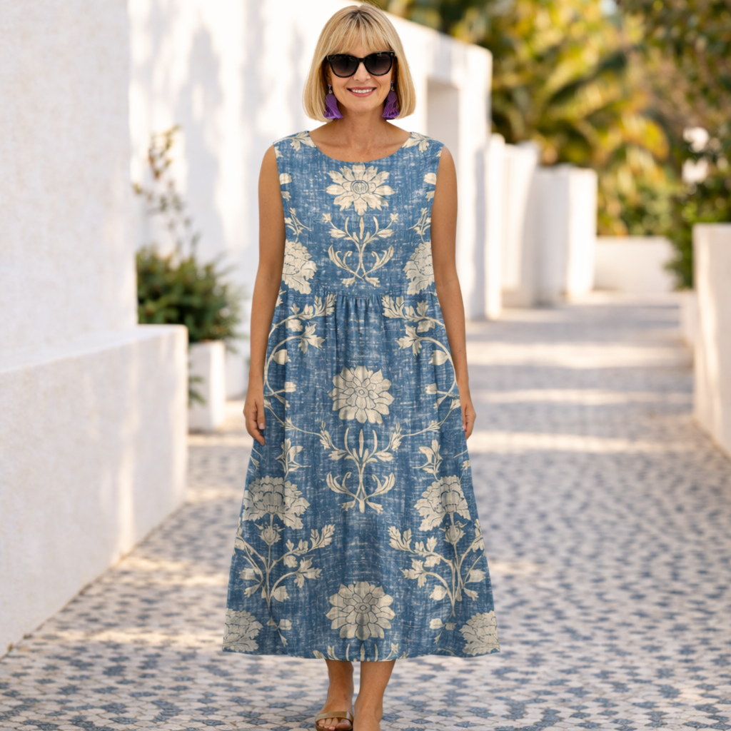 Kate | Abito midi - Conforto senza sforzo