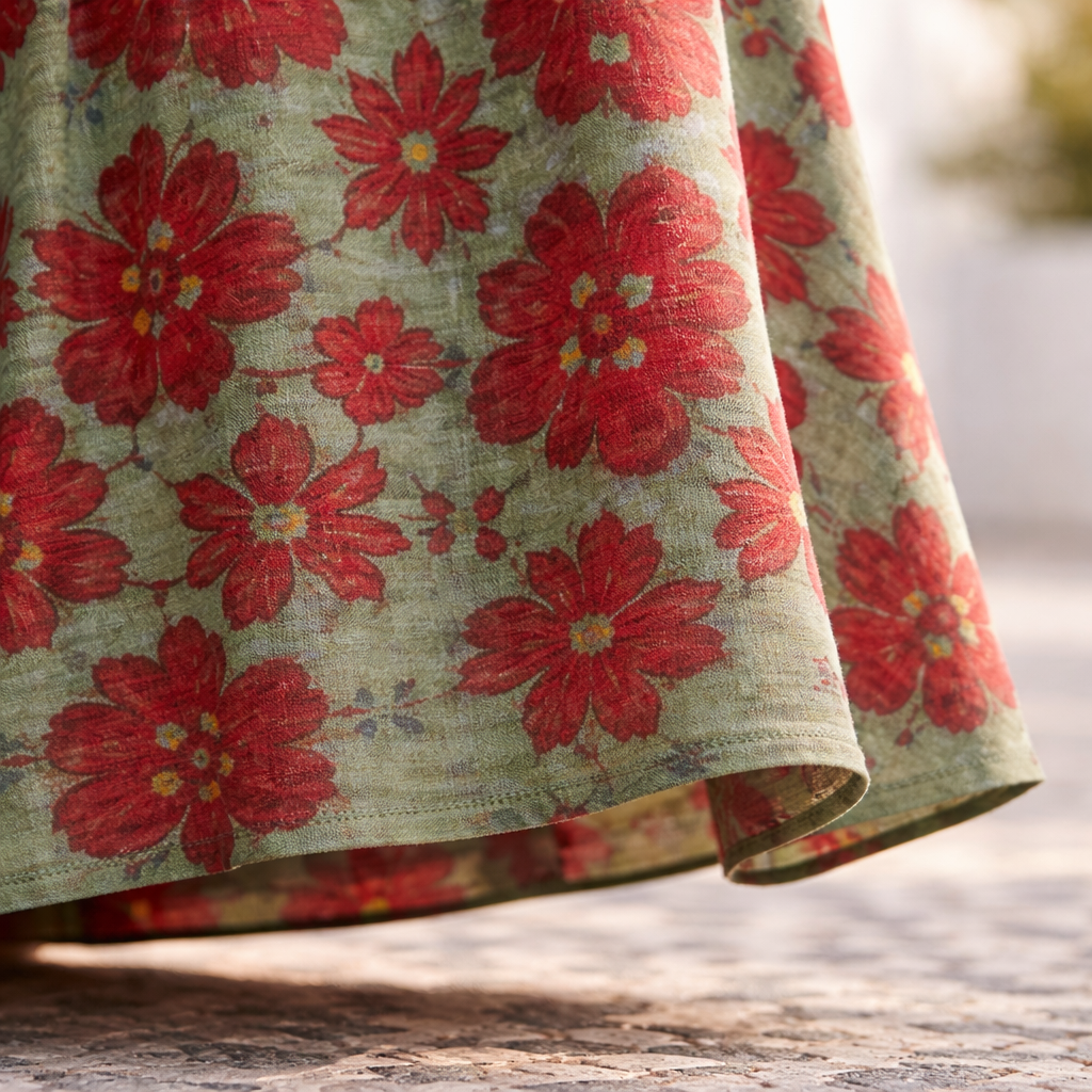 Valencia | Abito floreale chic