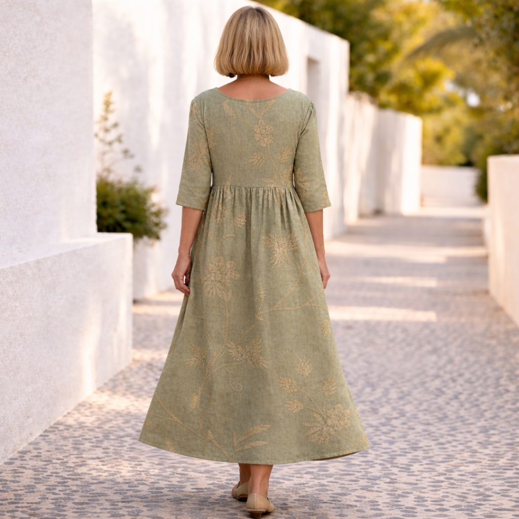 Susan | Vestito floreale con un'atmosfera estiva