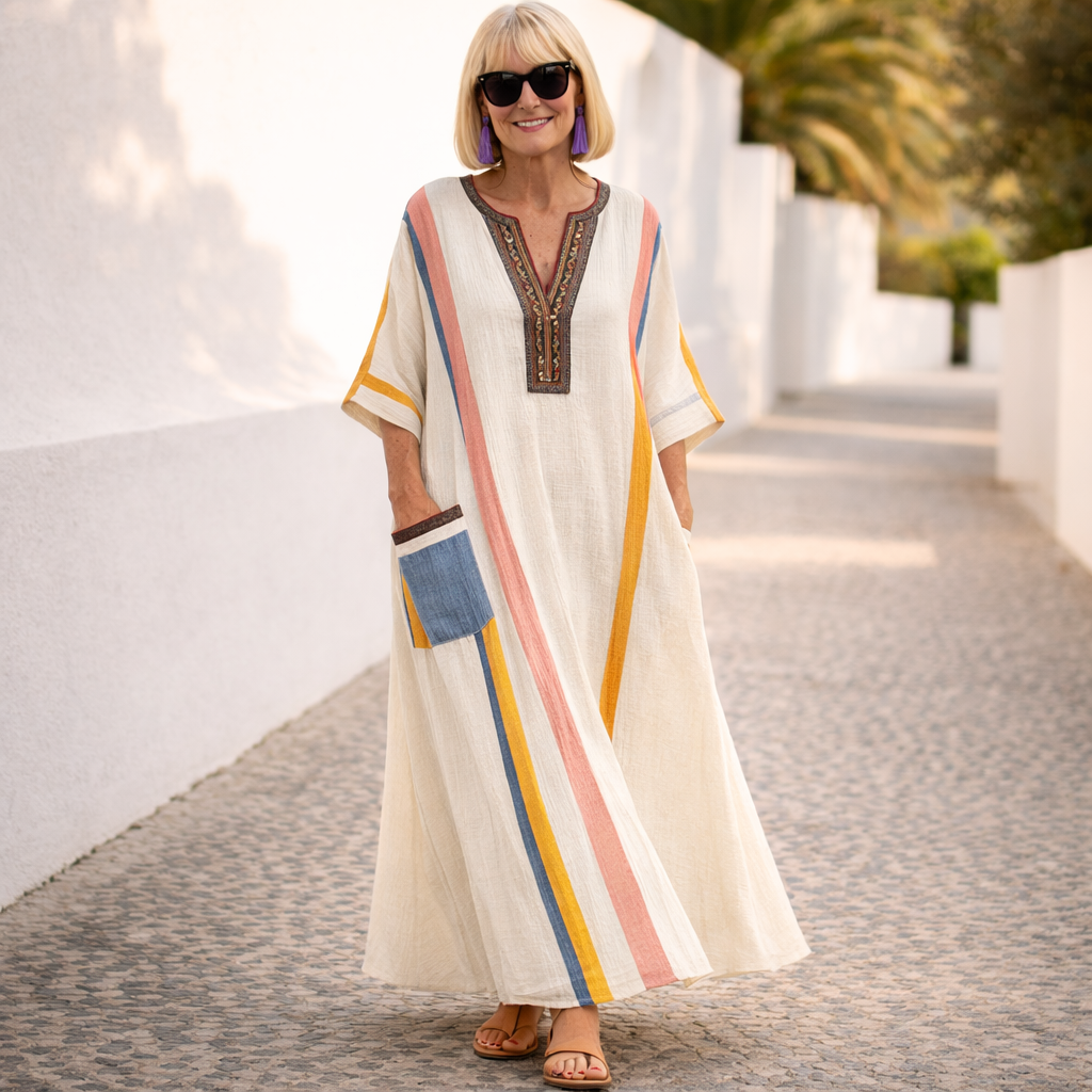 Susan | Abito Maxi Estivo Che Valorizza la Figura