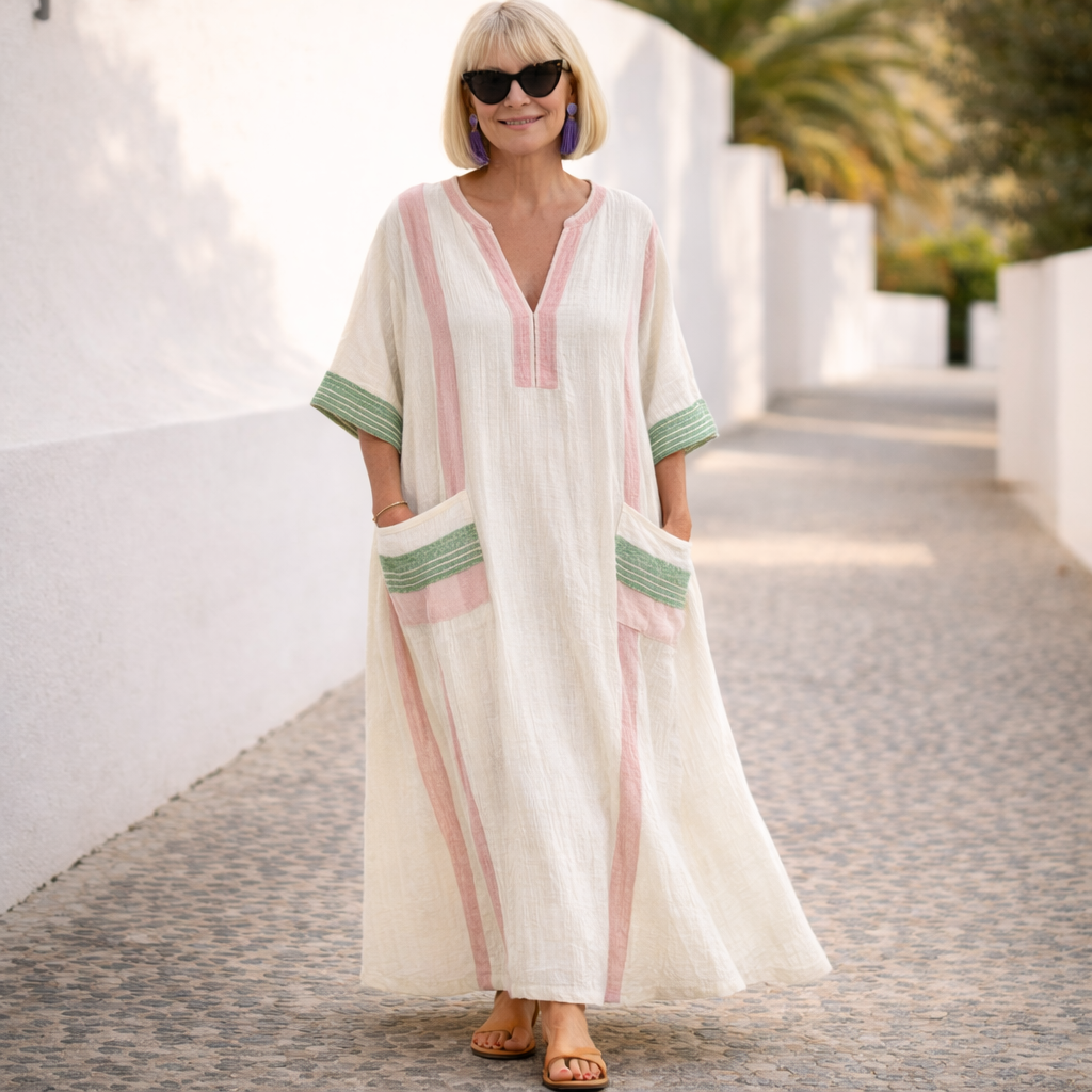 Susan | Abito Maxi Estivo Che Valorizza la Figura