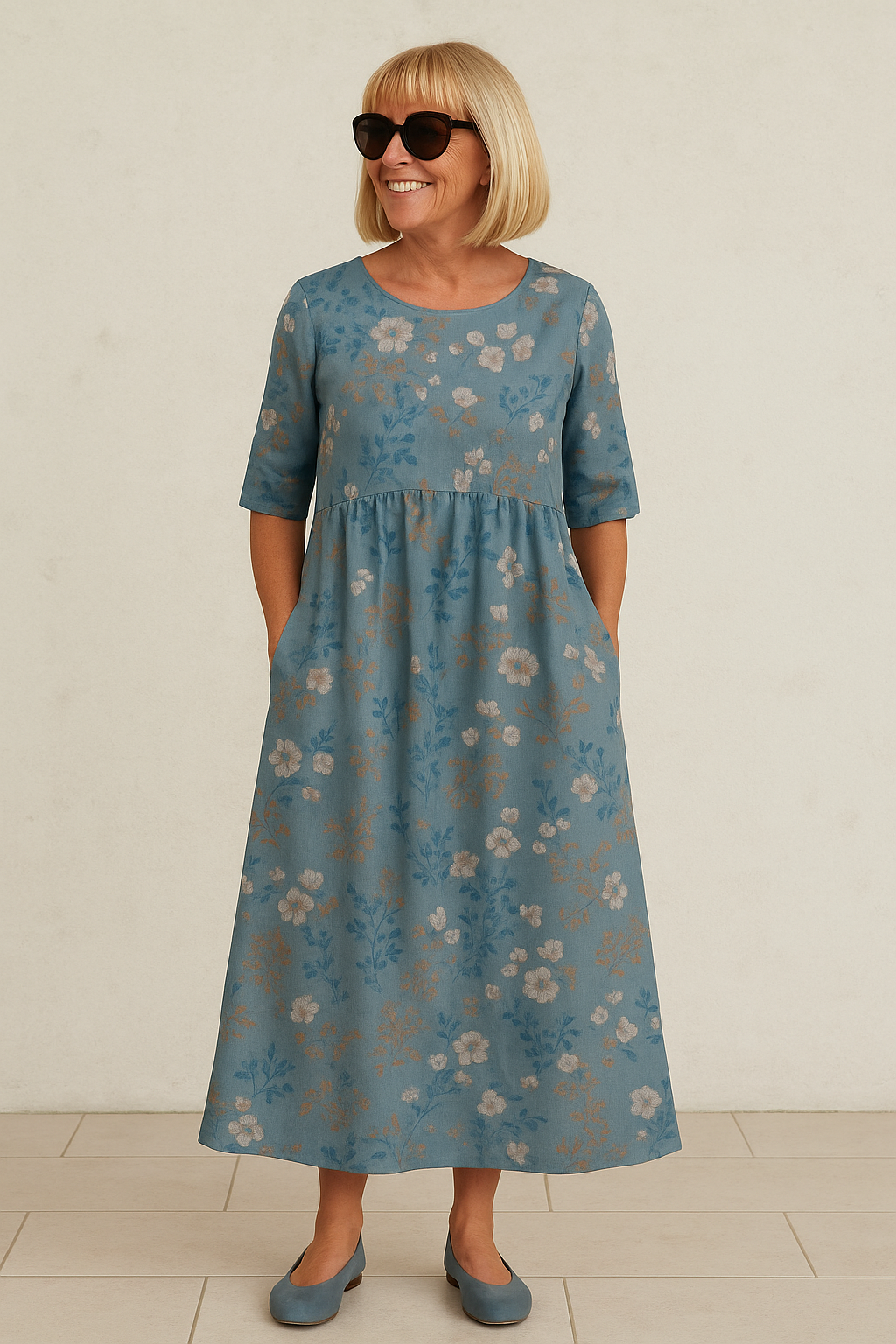 Lily | Abito midi - Comfort senza sforzo