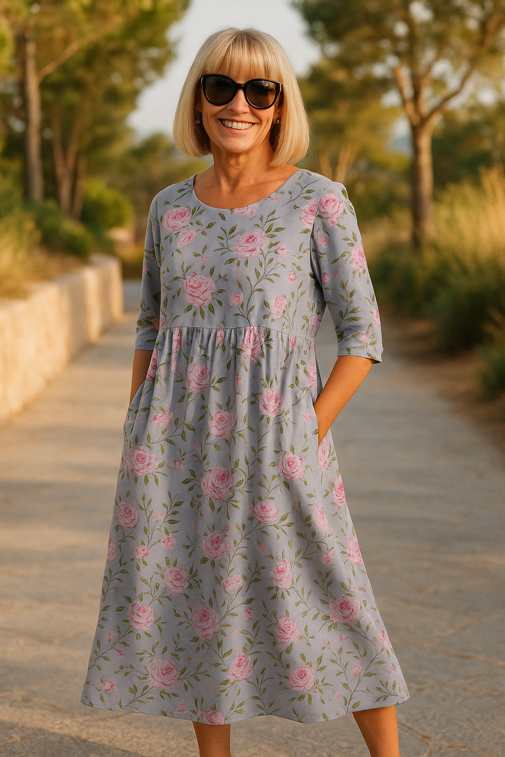 Lily | Abito midi - Comfort senza sforzo