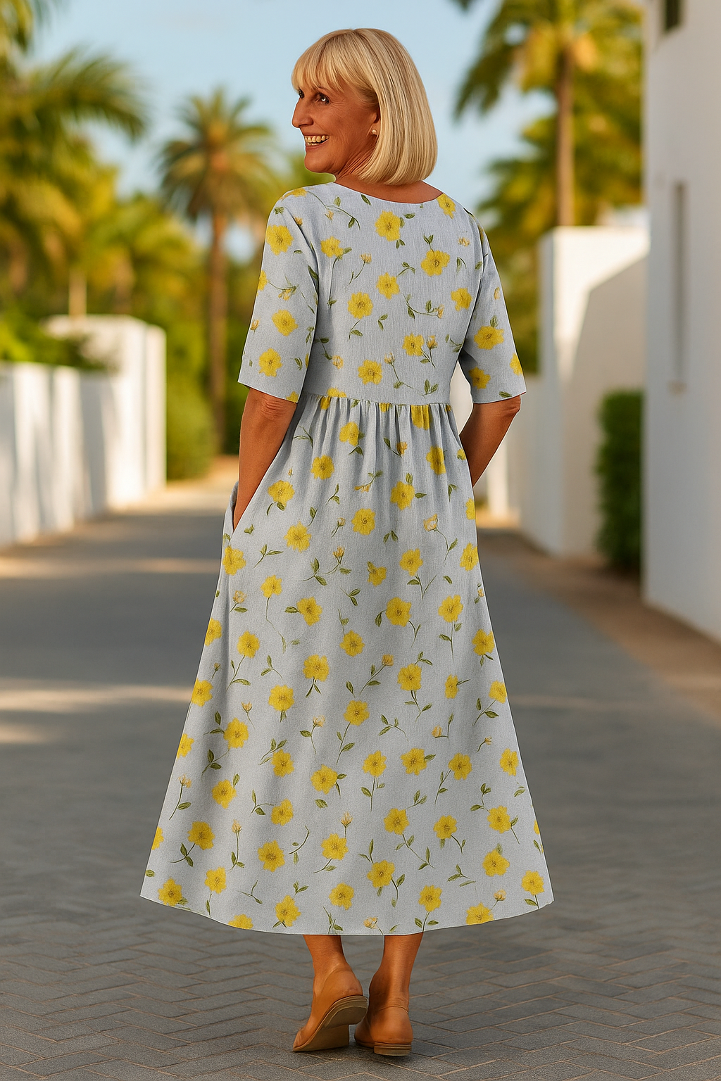 Lily | Abito midi - Comfort senza sforzo