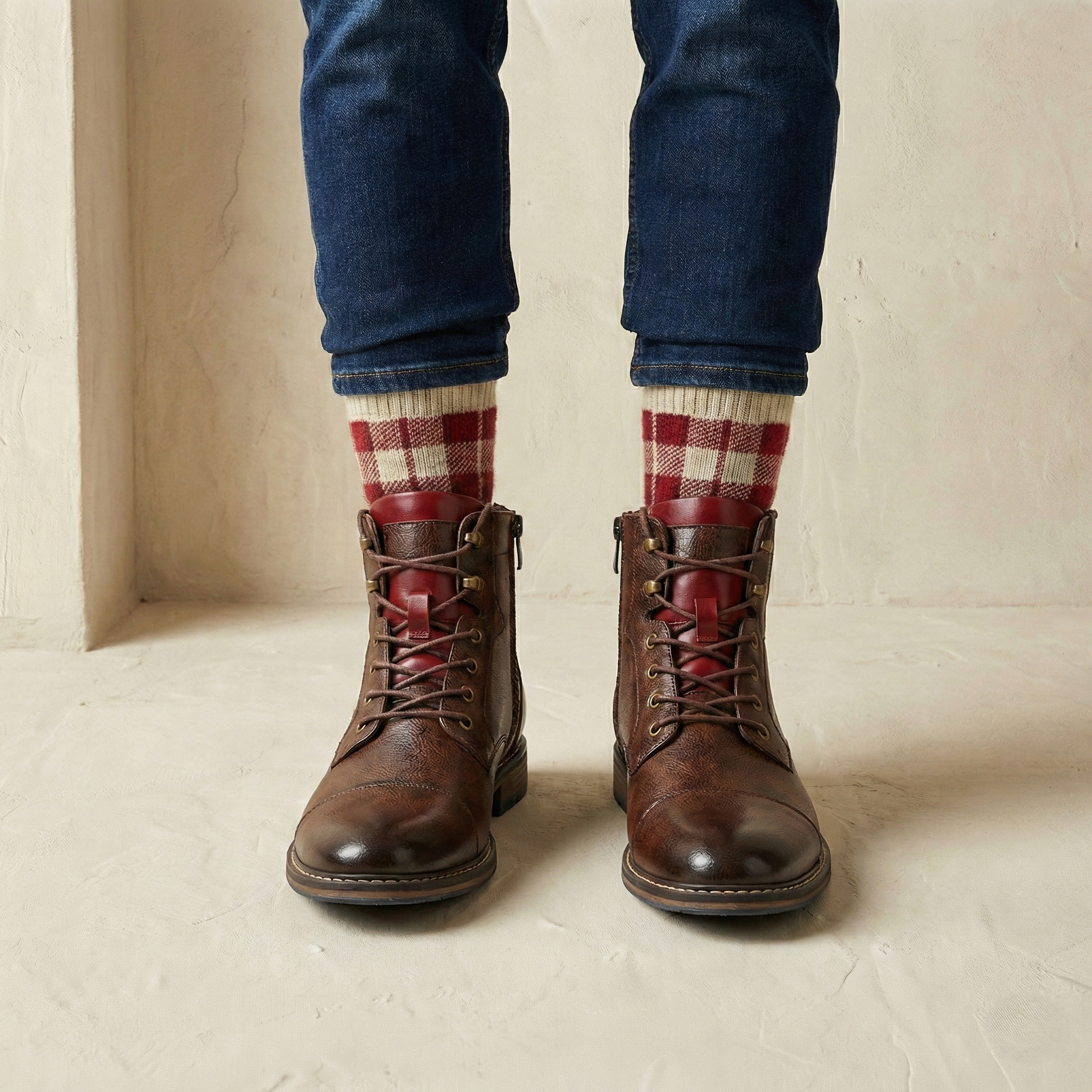 ETHAN | Botas Oxford de cuero artesanal