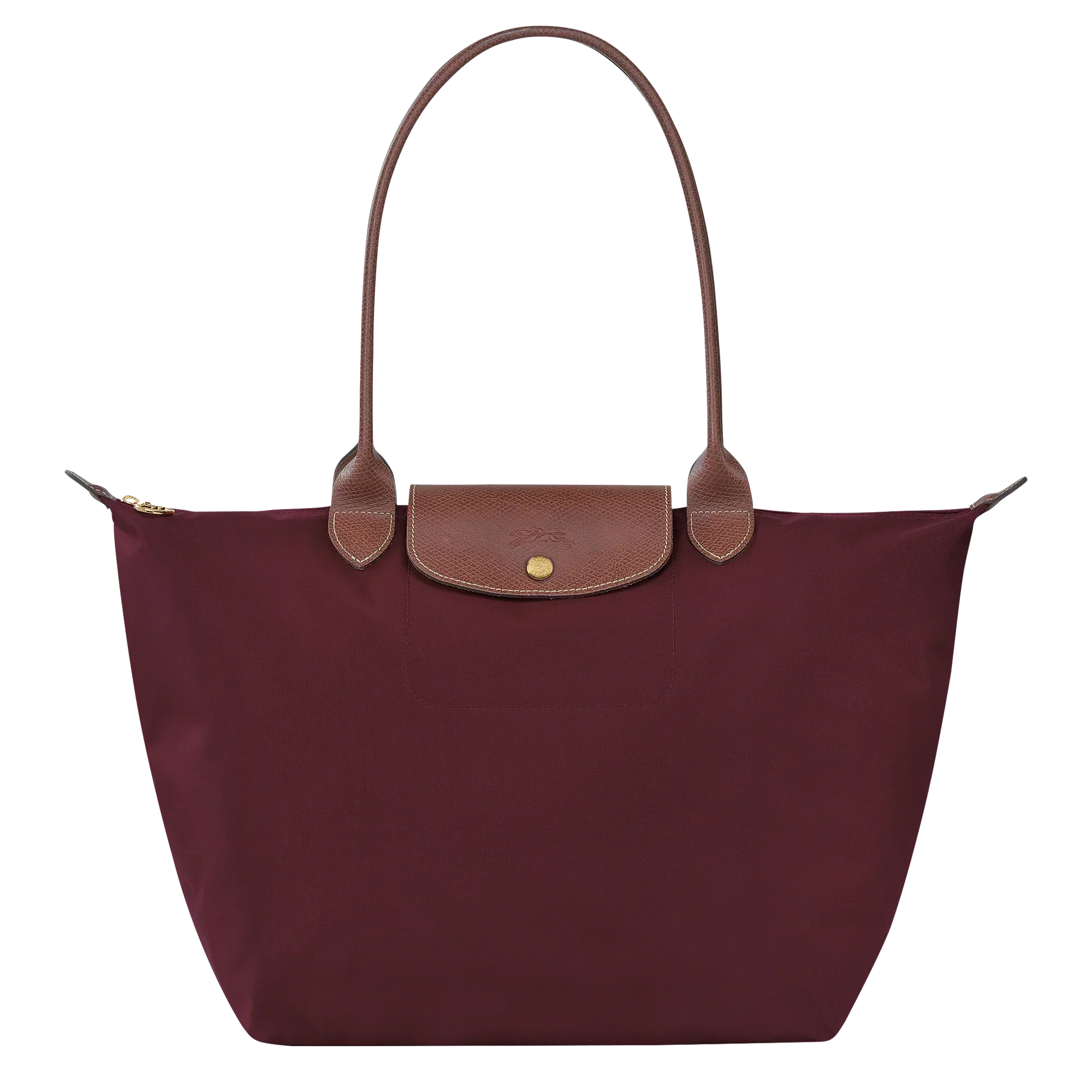 Longchamp - Grande Le Pliage Tote, Bordò