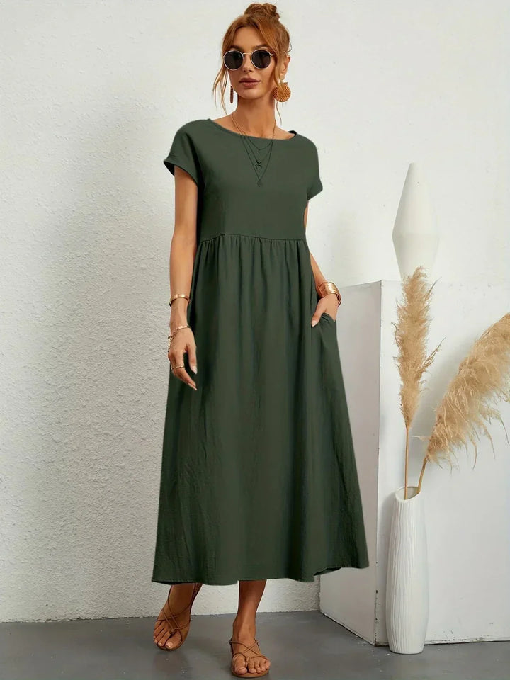 Gabrielle™ — Abito midi fluido