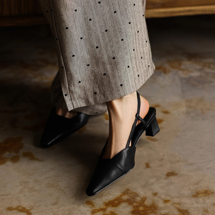 Serelle | Slingback in Pelle