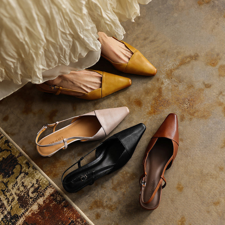 Serelle | Slingback in Pelle