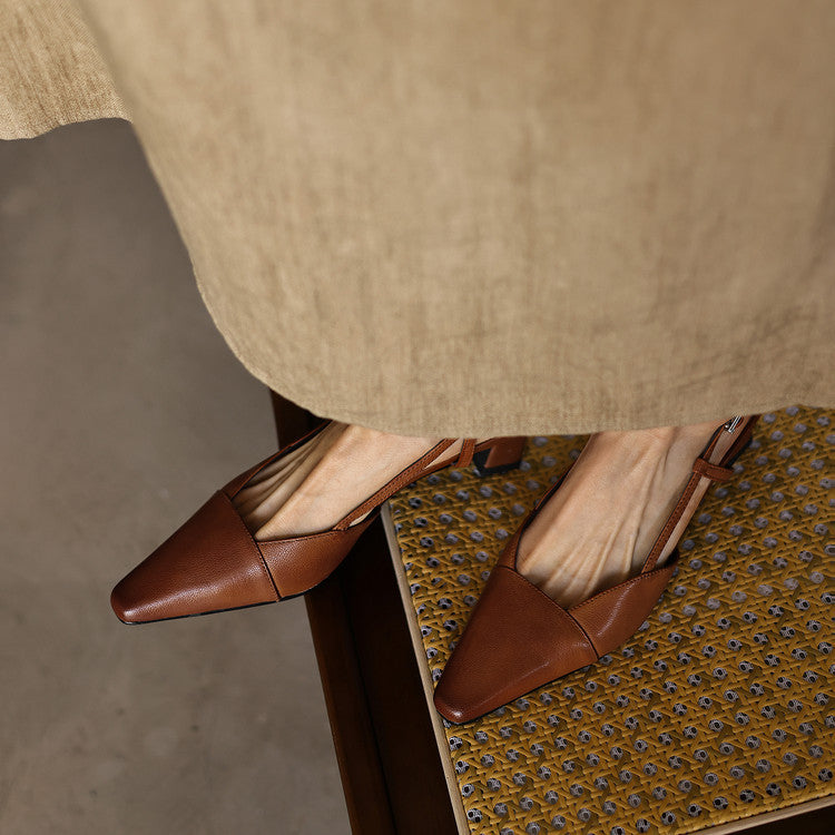 Serelle | Slingback in Pelle