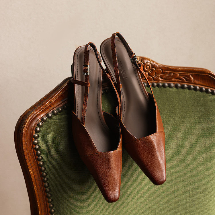 Serelle | Slingback in Pelle