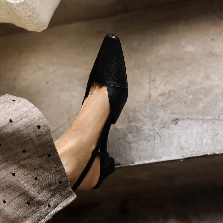Serelle | Slingback in Pelle