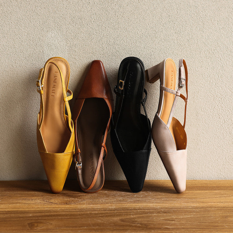 Serelle | Slingback in Pelle