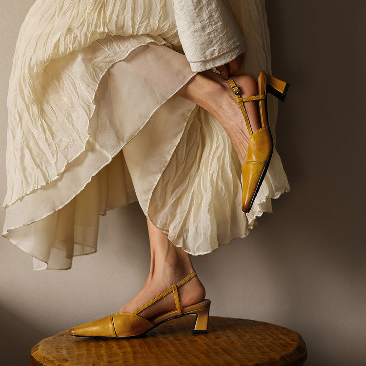 Serelle | Slingback in Pelle