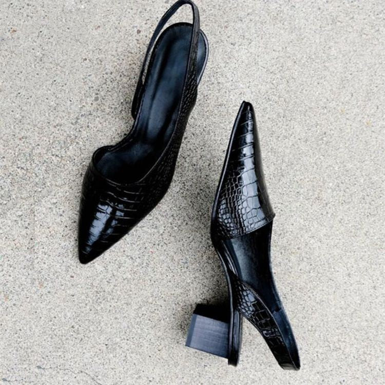 Wynn | Tacones ortopédicos de puntera ancha