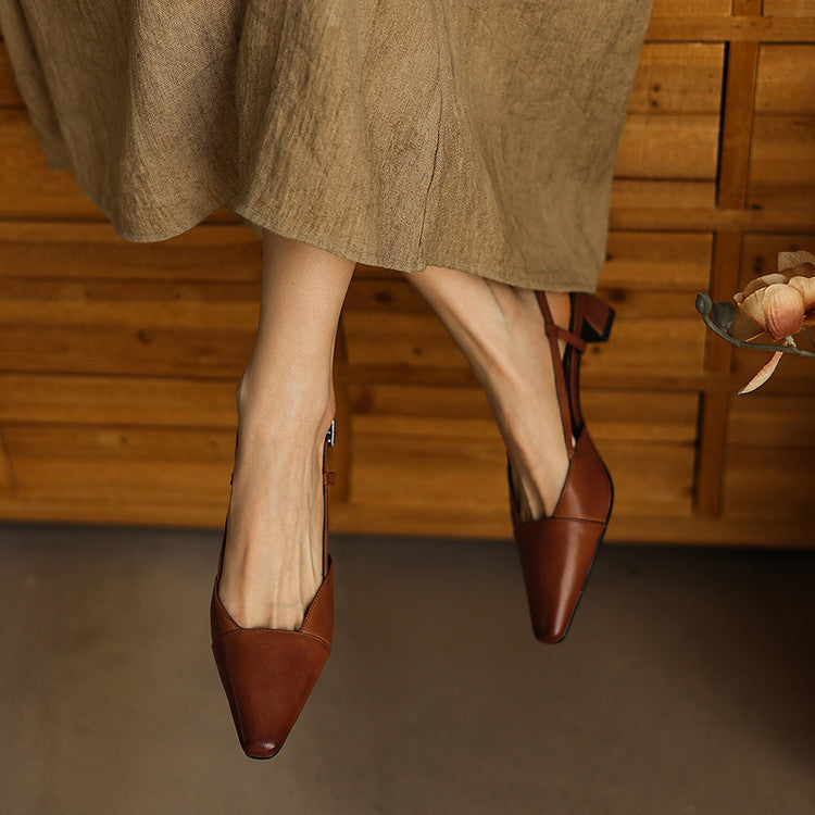 Serelle | Slingback in Pelle