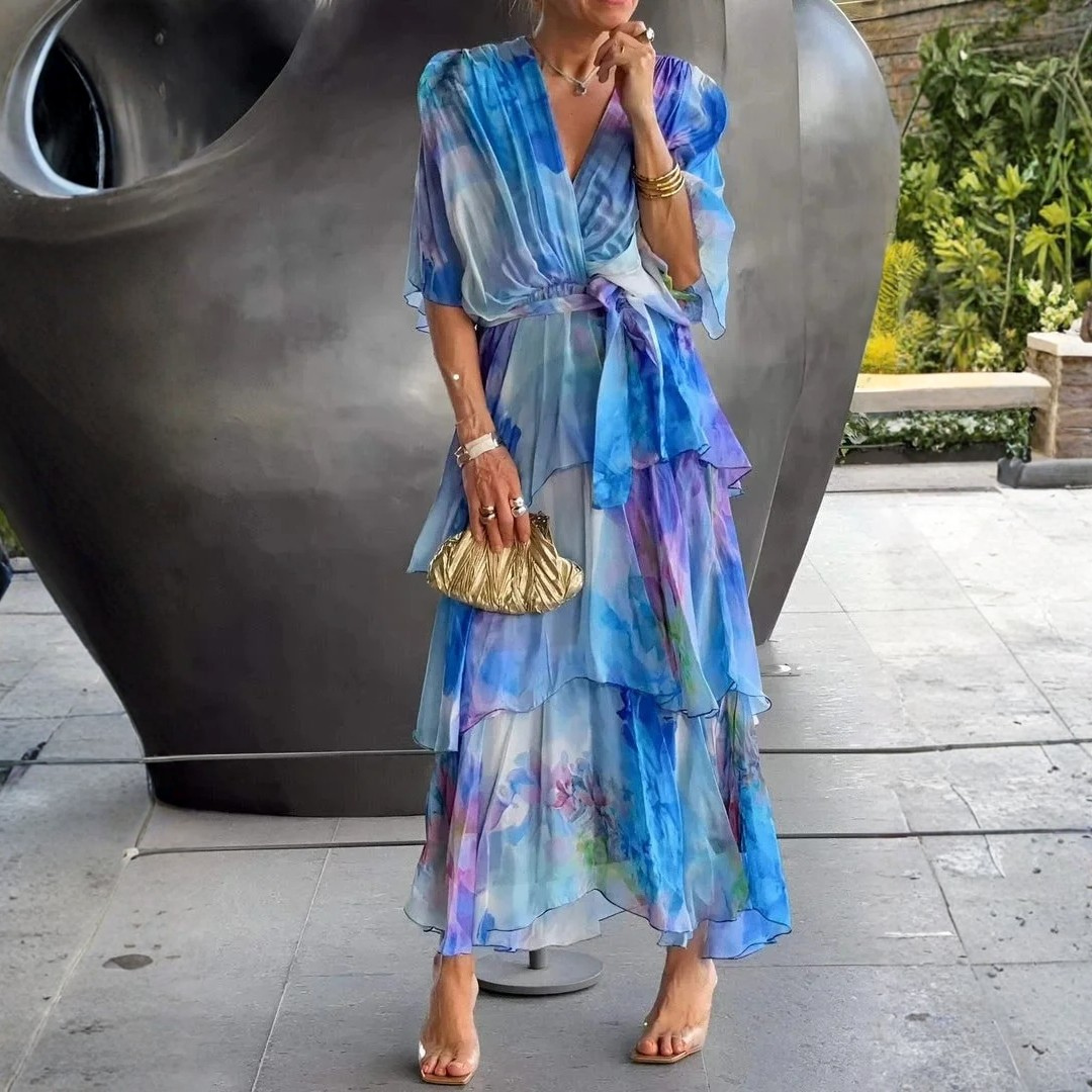 Cassia – Vestido elegante de gasa