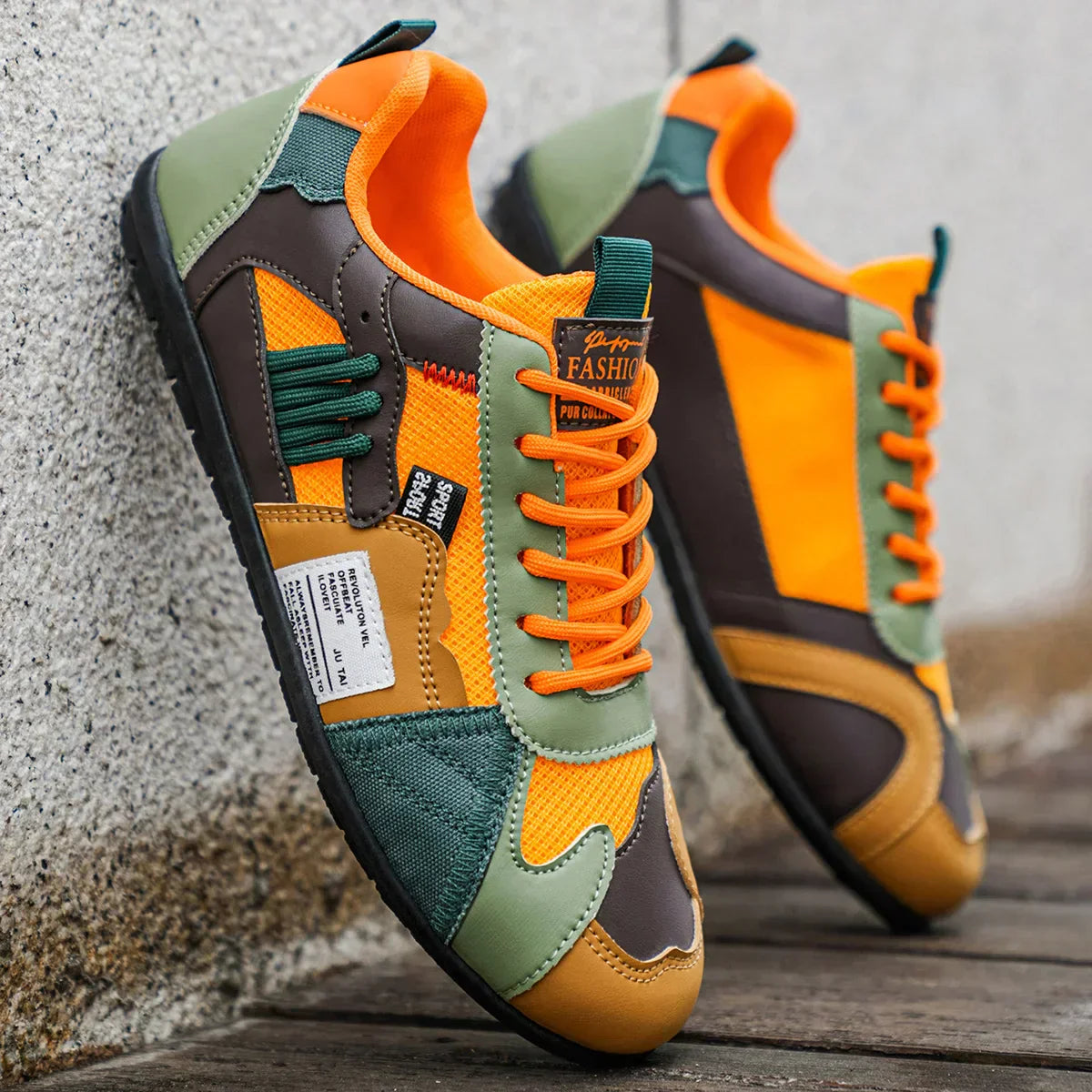 GIOVANNI | Sneakers rétro colorate