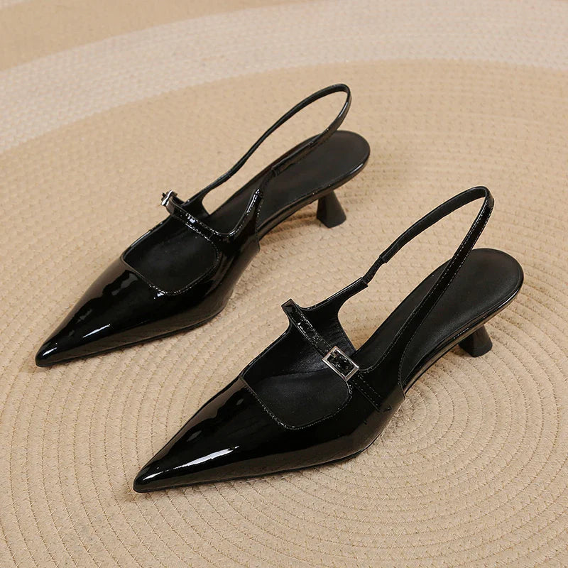Stella | Slingback con Tacco Kitten